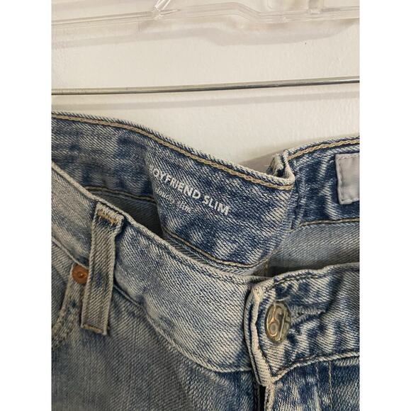 AG Adriano Goldschmied The Ex-Boyfriend Slouchy Slim Blue Womens 31R Soft Denim - Picture 7 of 10